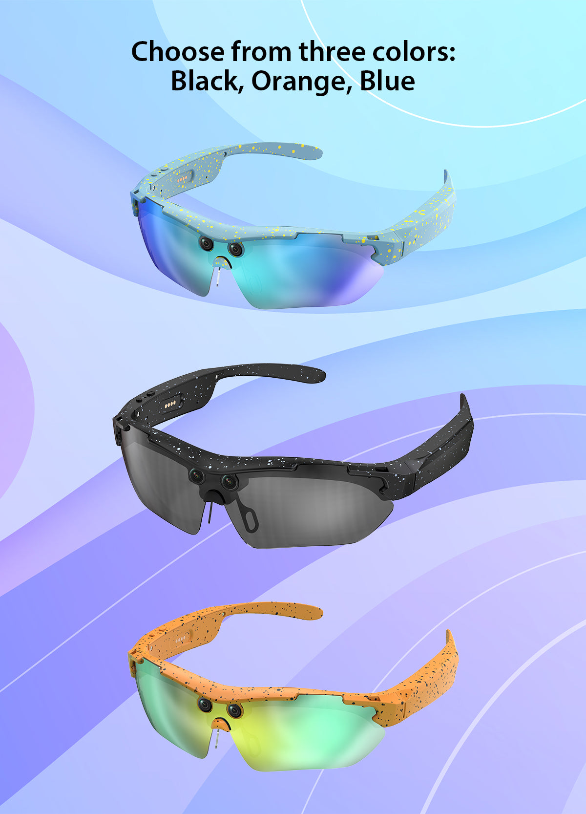 Wind-Resistant Intelligence Controlled Smart Glasses