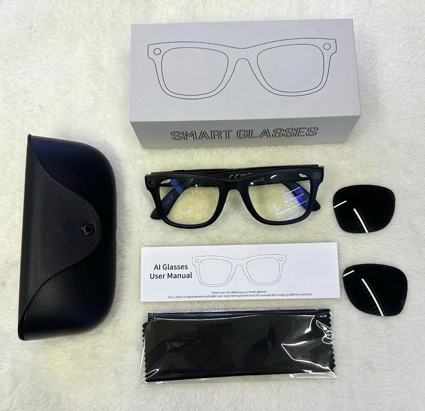 Smart Glasses MT5 Ultra AI Smart Recording Glasses